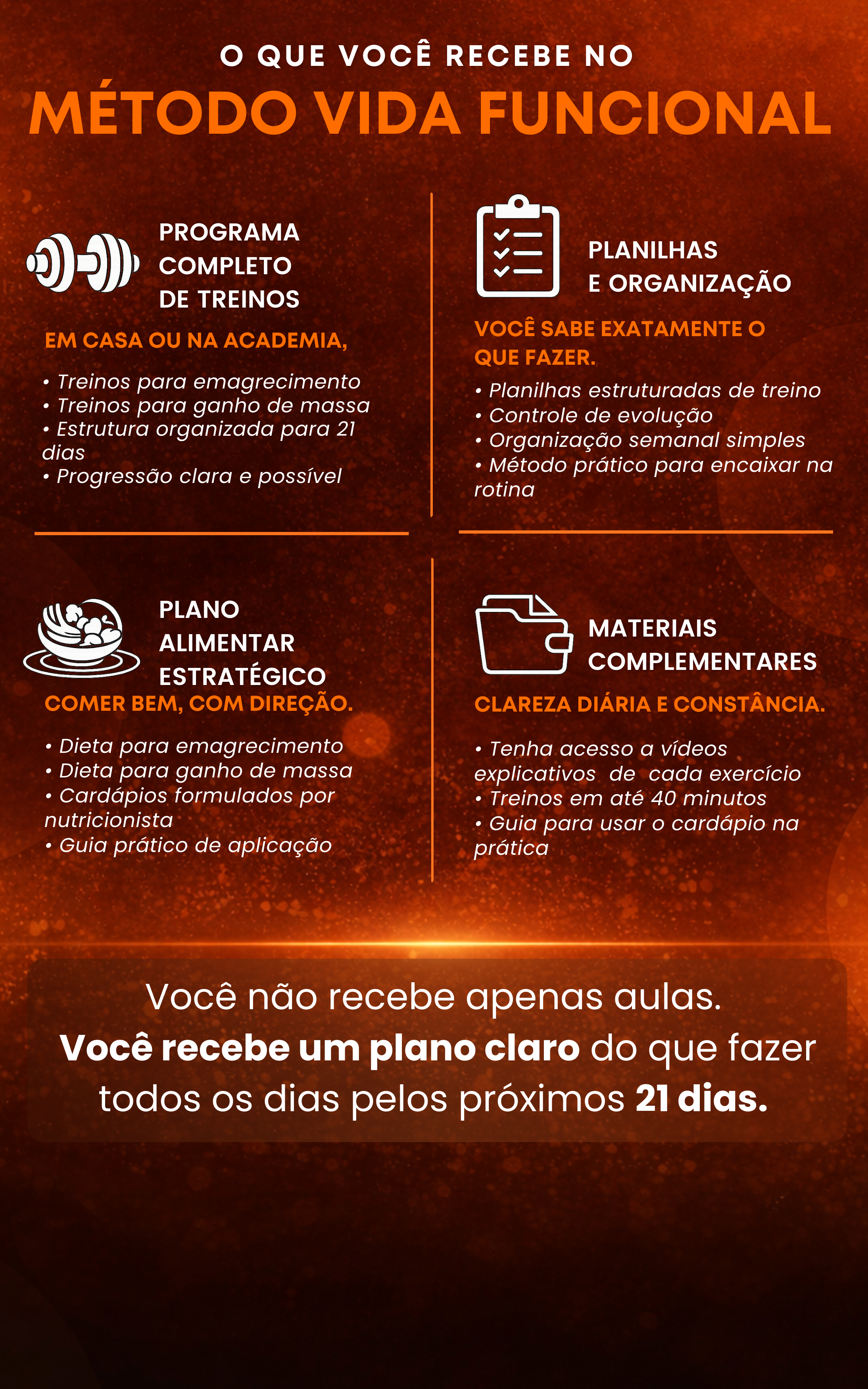 Caminho para uma vida mais leve e funcional